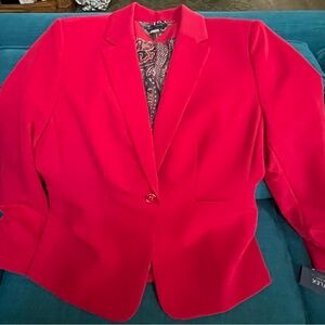 Women's Tommy Hilfiger Red Blazer